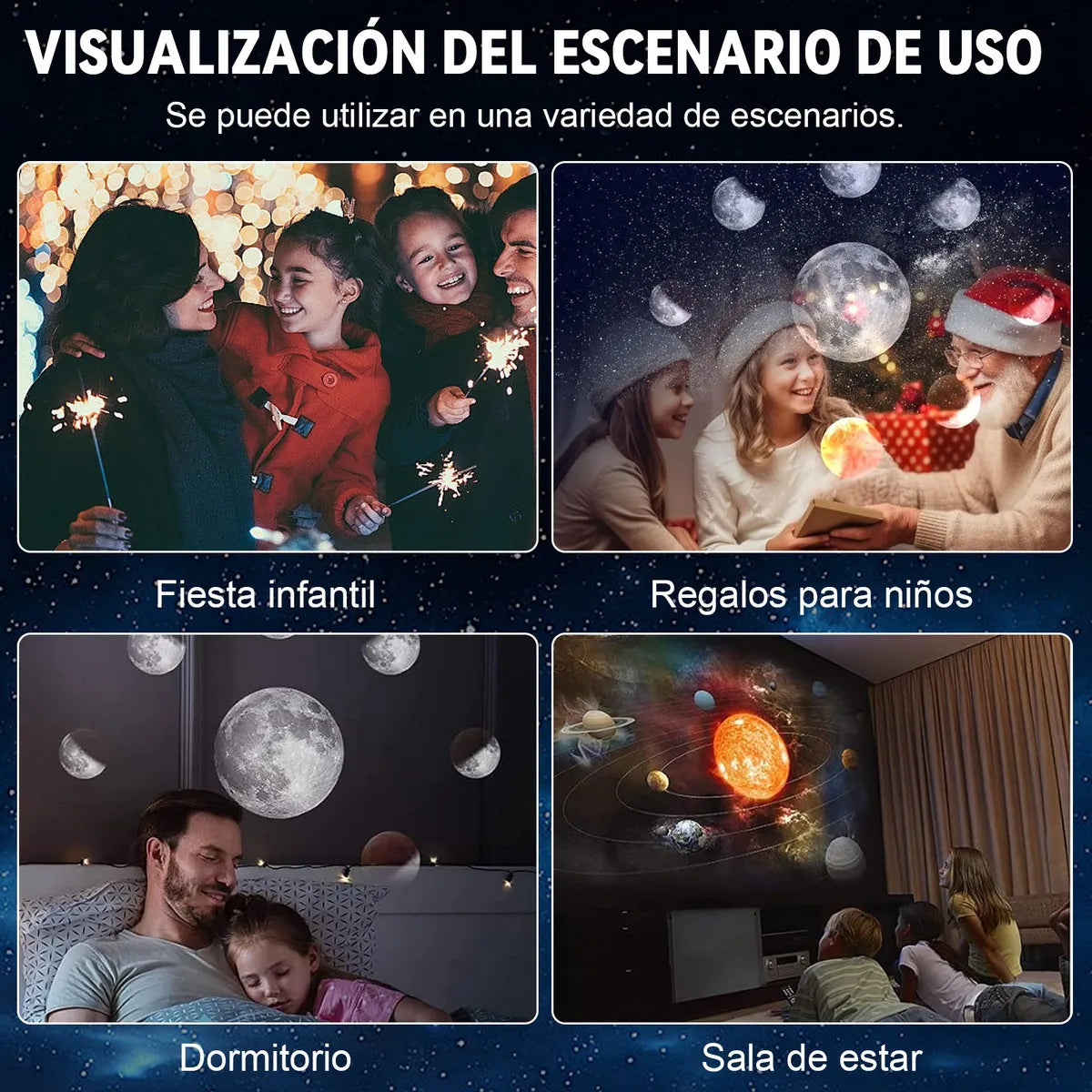 AstroLuz 360™ — Proyector Galáctico HD + Envio Gratis + Regalo