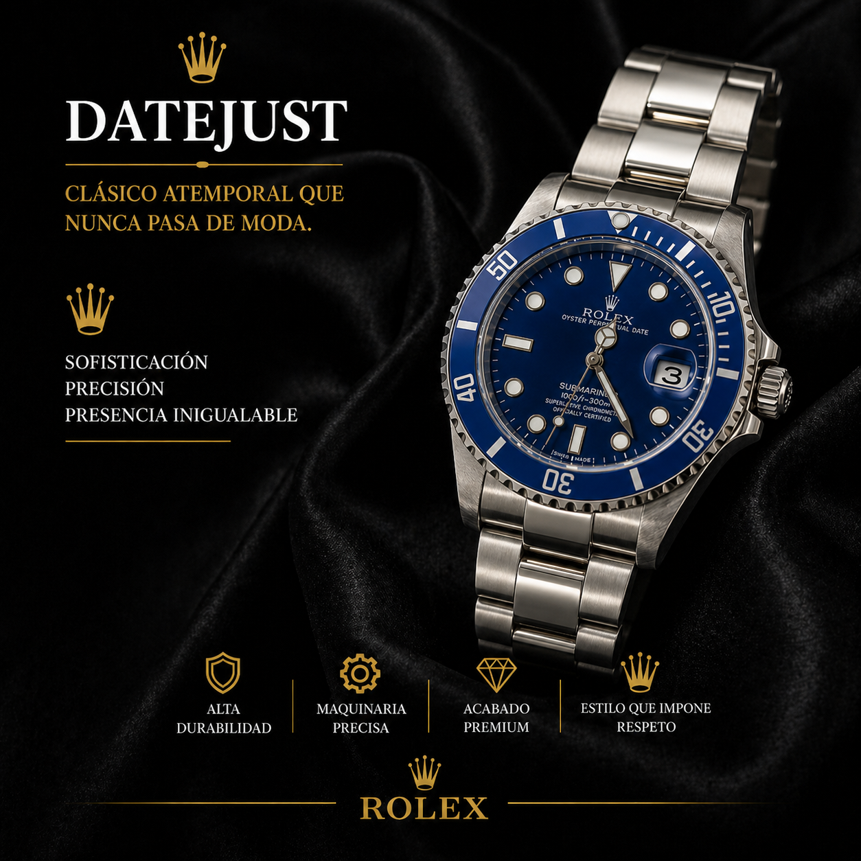 Luxury Time Set: 3 Relojes Premium + Envío Gratis + Regalo - 50%