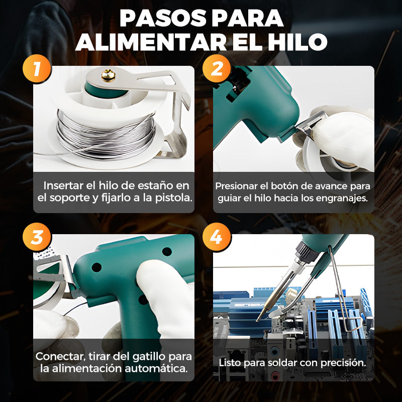 Soldador Eléctrico 80W de Alta Eficiencia + Envio Gratis + Regalo
