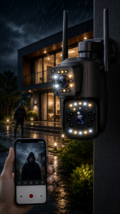 Militar Guard: Seguridad que no depende de nadie — Compatible con Panel Solar + Regalo🎁