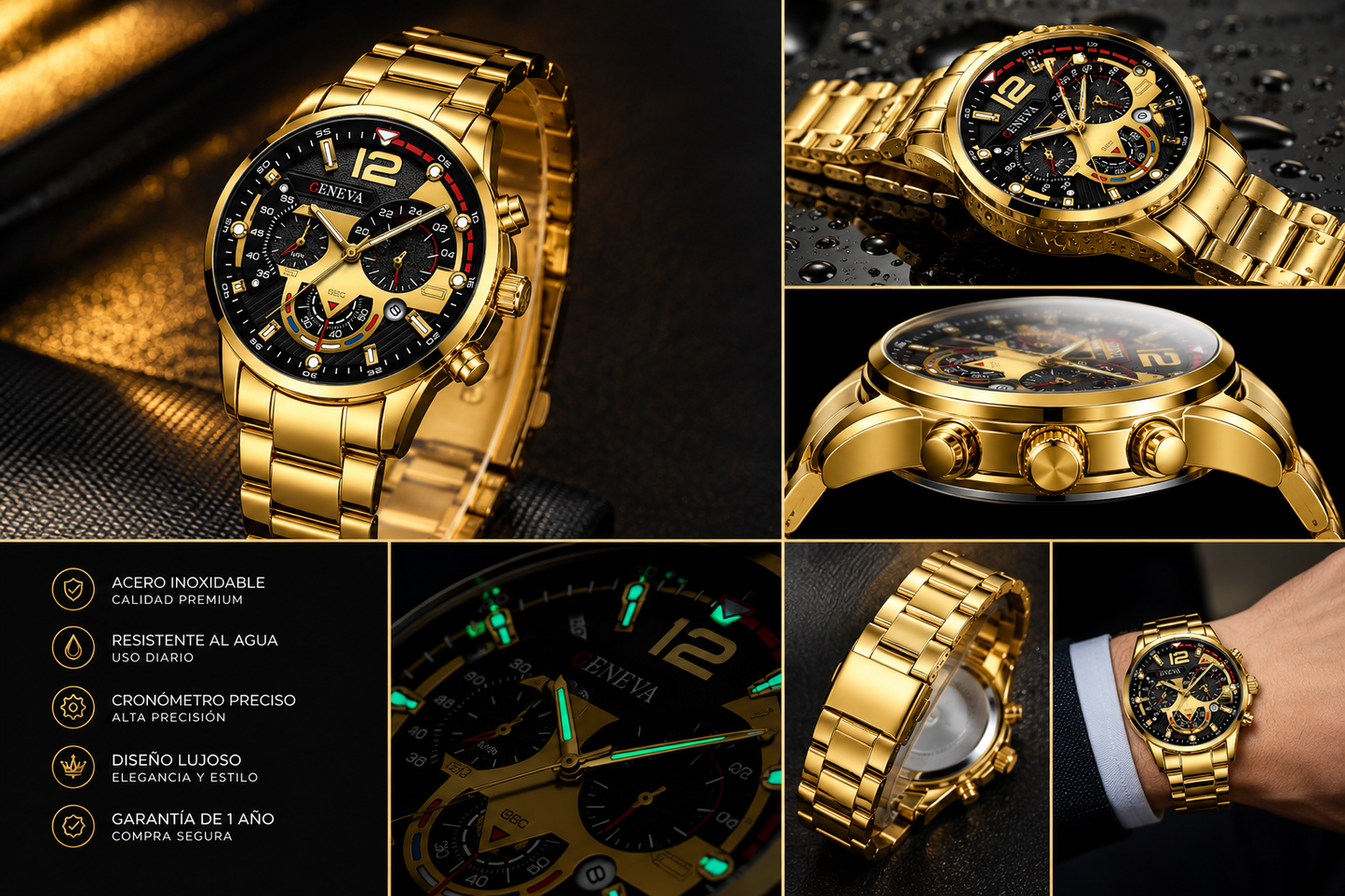 🔥 COMPRE 1 Y LLÉVESE 2 RELOJES IMPORTADOS🔥 + Envío Gratis a todo México