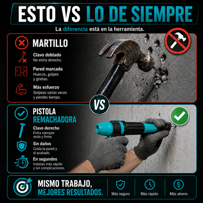 FixaPro – Remachadora Profesional, Fija en Segundos + Envio Gratis + Regalo