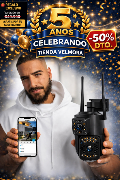 Militar Guard: Cámara de Seguridad - 2 en 1 + Regalo🎁 50% OFF