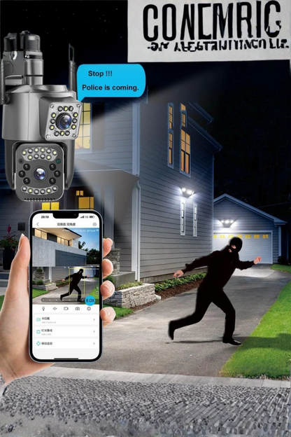 Militar Guard: Cámara de Seguridad - 2 en 1 + Regalo 🎁 + Envío Gratis 🚚