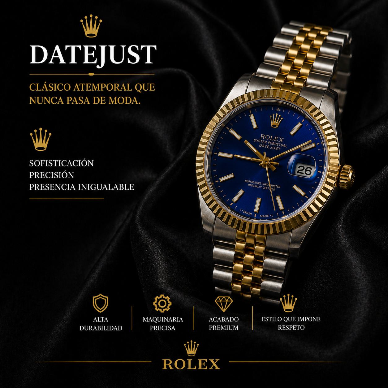 Luxury Time Set: 3 Relojes Premium + Envío Gratis + Regalo - 50%