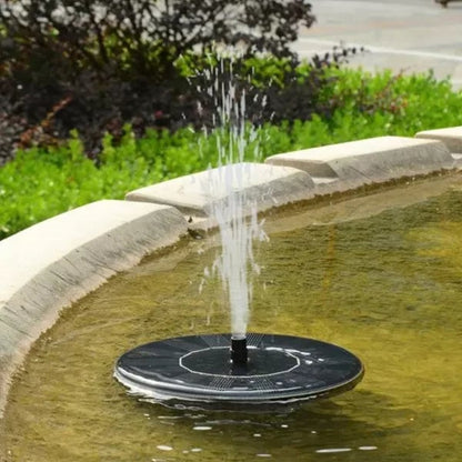 🔥COMPRE 1 Y LLÉVESE 2🔥 Bomba de fuente solar compacta para aves – ¡Mantén tu jardín vivo! 🐦️